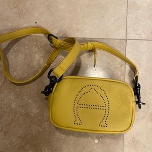 Etienne Aigner yellow crossbody